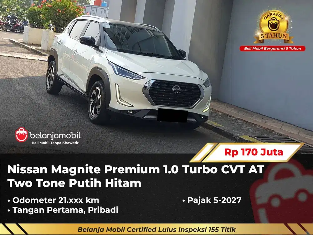 [ GARANSI 5TH ] Nissan Magnite Premium 1.0 Turbo Two Tone AT 2023/2024