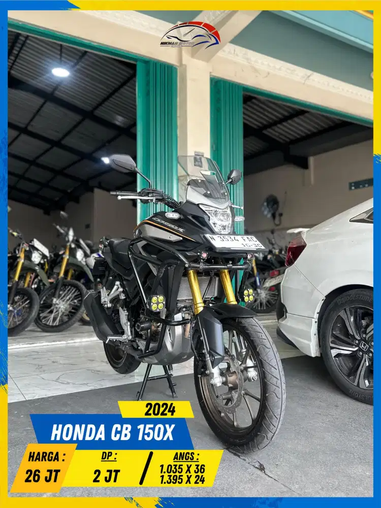 HONDA CB 150X 2024 SIAP ANGKUT HIKMAH MOTOR KEPUH MALANG