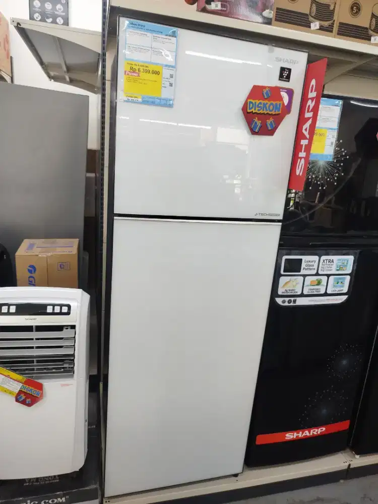 KULKAS SHARP 2PINTU INVERTER
