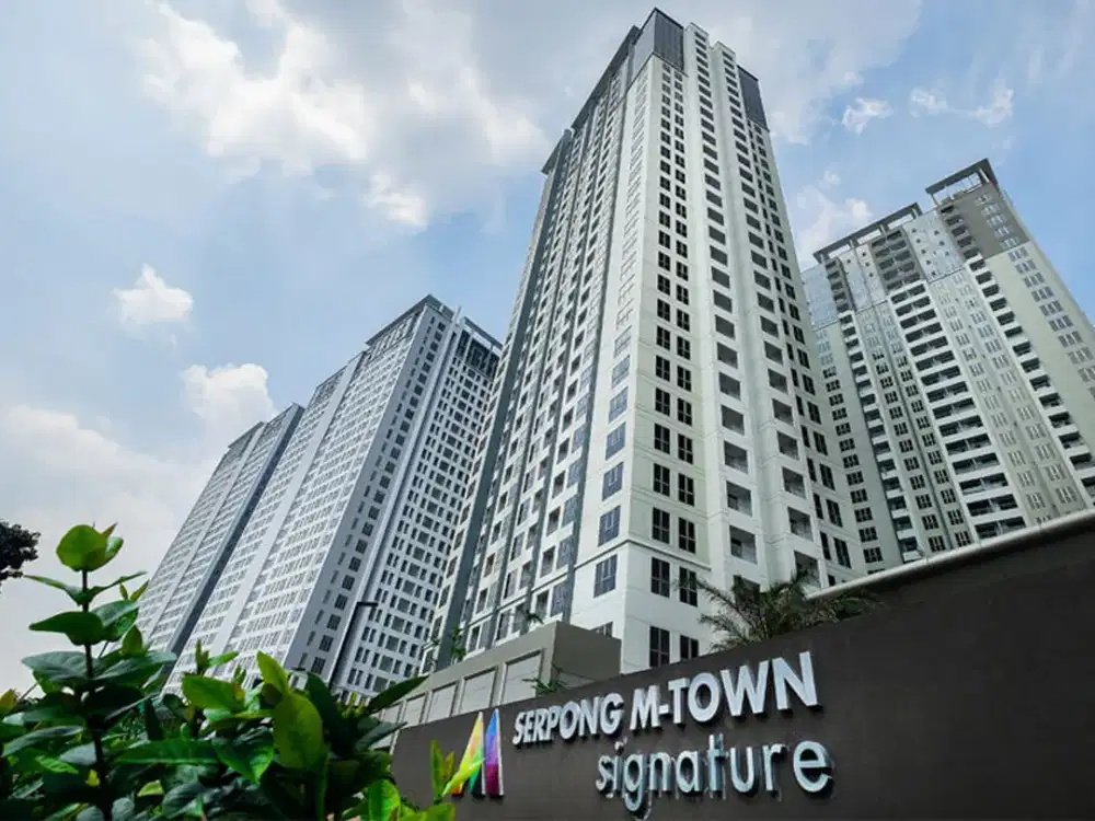 Disewakan apartemen M town tower Dakota lantai 11. Full furnish 2 bedroom