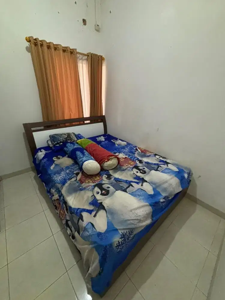 Kasur informa queen bed + sma kasur dan dipan nya