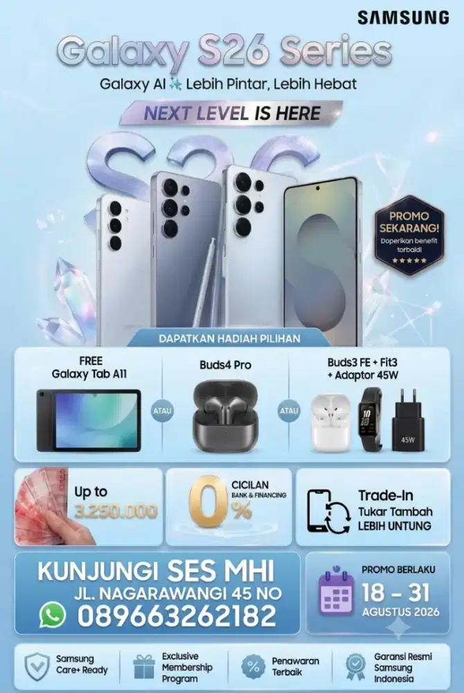 BY1 GET 1 KHUSUS S26 SERIES