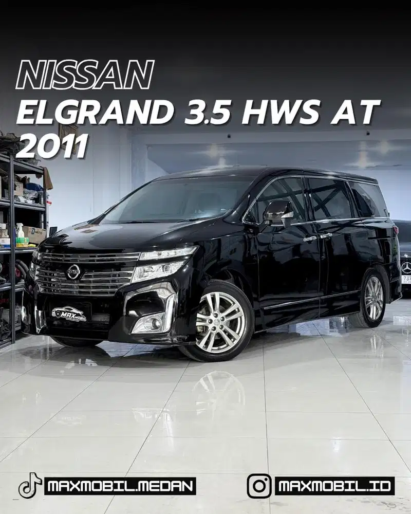 [ODO 30RB‼️] NISSAN ELGRAND 3.5 HWS AT 2011 pemakaian 2012