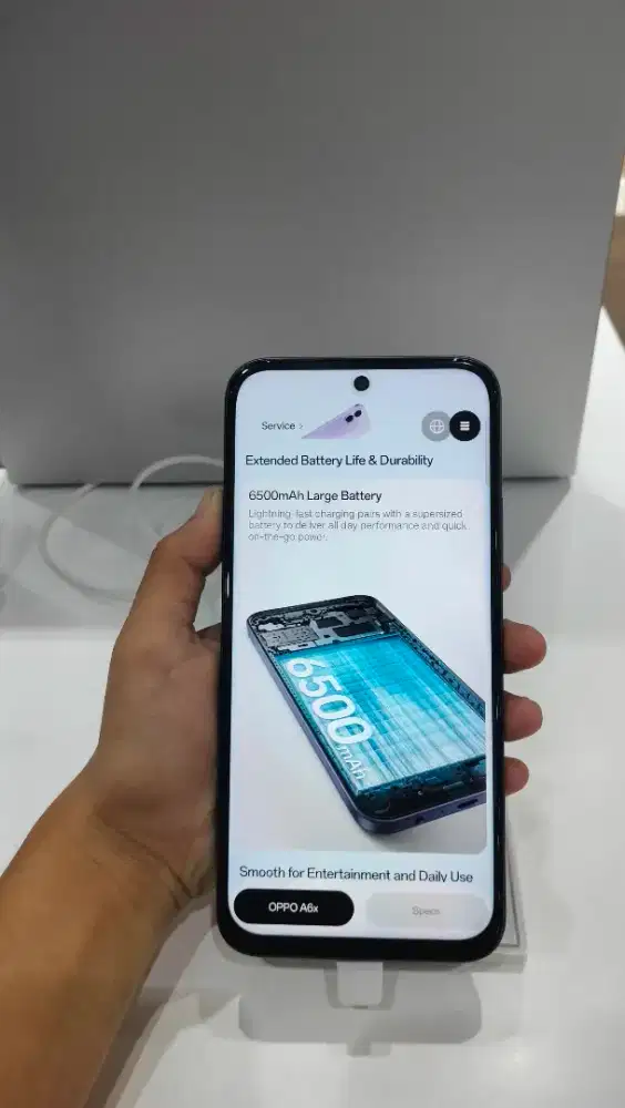 HP Oppo A6x 12GB + 64GB