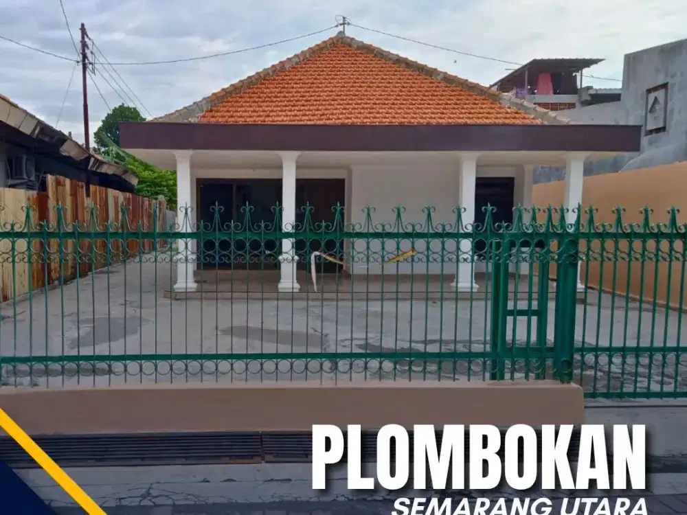 Tanah dan Bangunan di Plombokan Semarang Utara