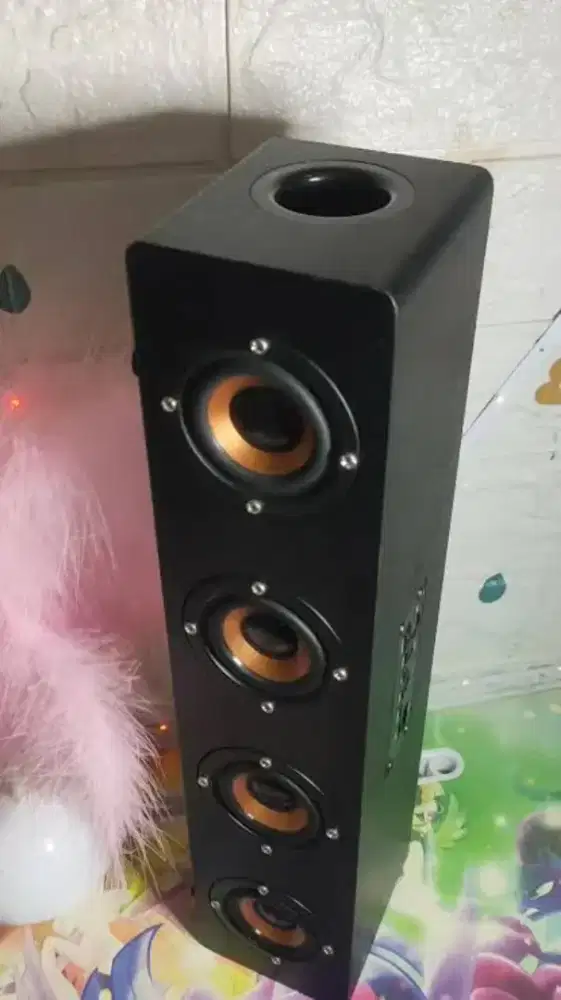Soundbar Speaker Bluetooth Fleco F-422 baru Seminggu muluss