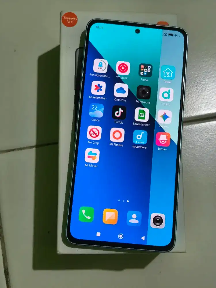 Redmi note 13 8 128 ice fullset original.