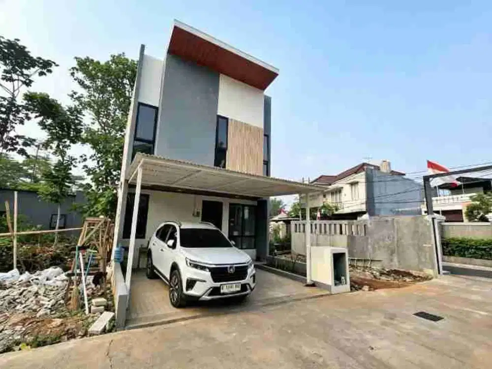 READY UNIT Rumah Baru 2 Lantai Cipayung Jaktim SHM Mulai 900 Juta