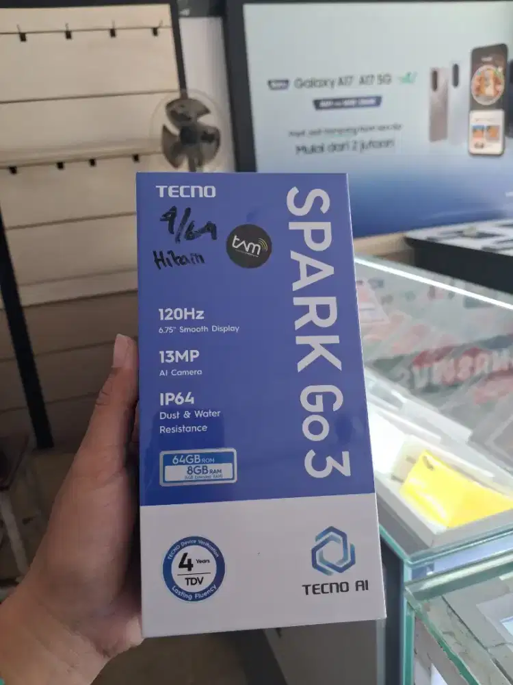 Tecno Spark Go 3 4/64GB New