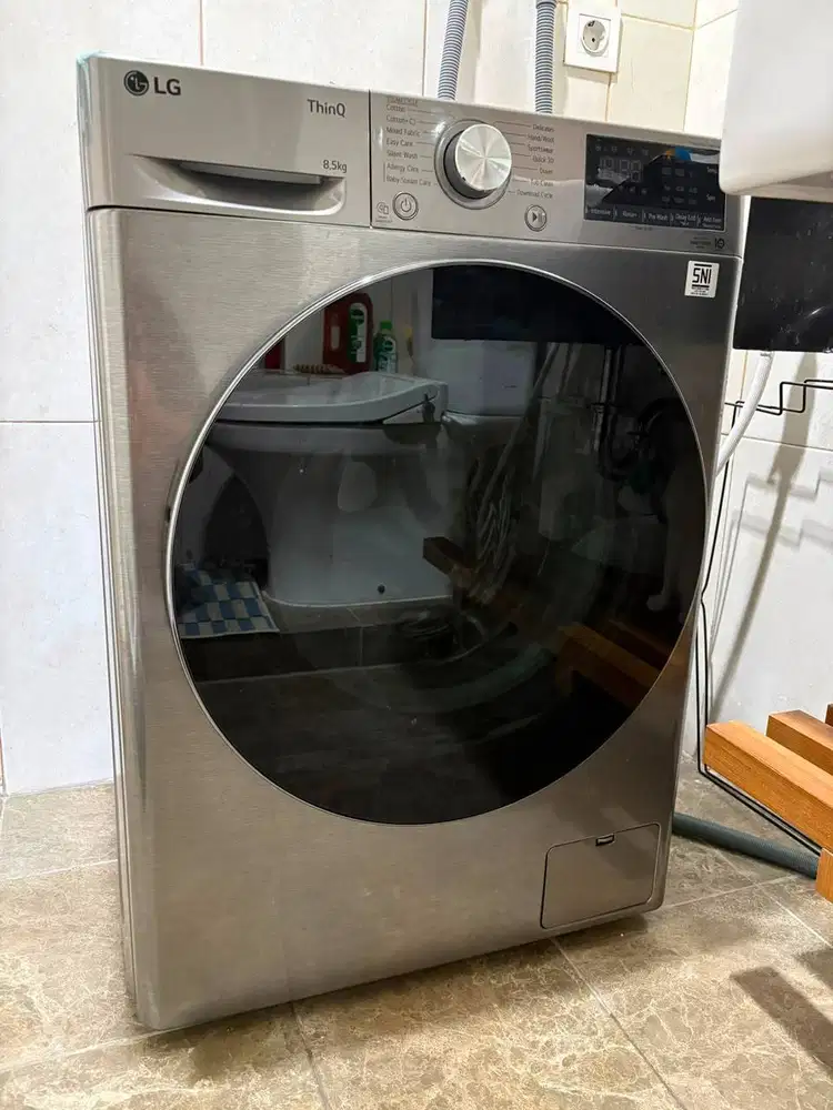 MESIN CUCI LG 8,5KG FRONT LOADING INVERTER WIFI STEAM