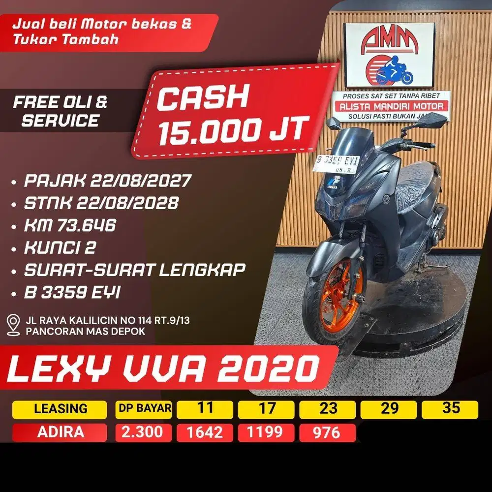 LEXY VVA 2020 BISA KREDIT/TUKER TAMBAH/PAKAI CC/PAYLATER