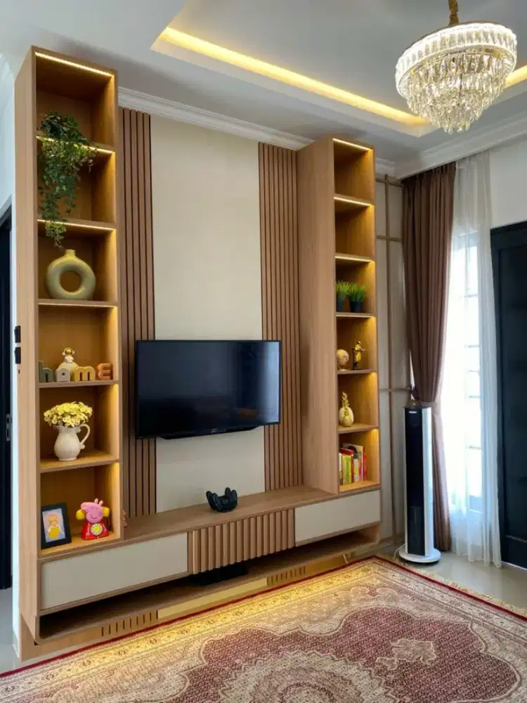 Backdrop tv termurah