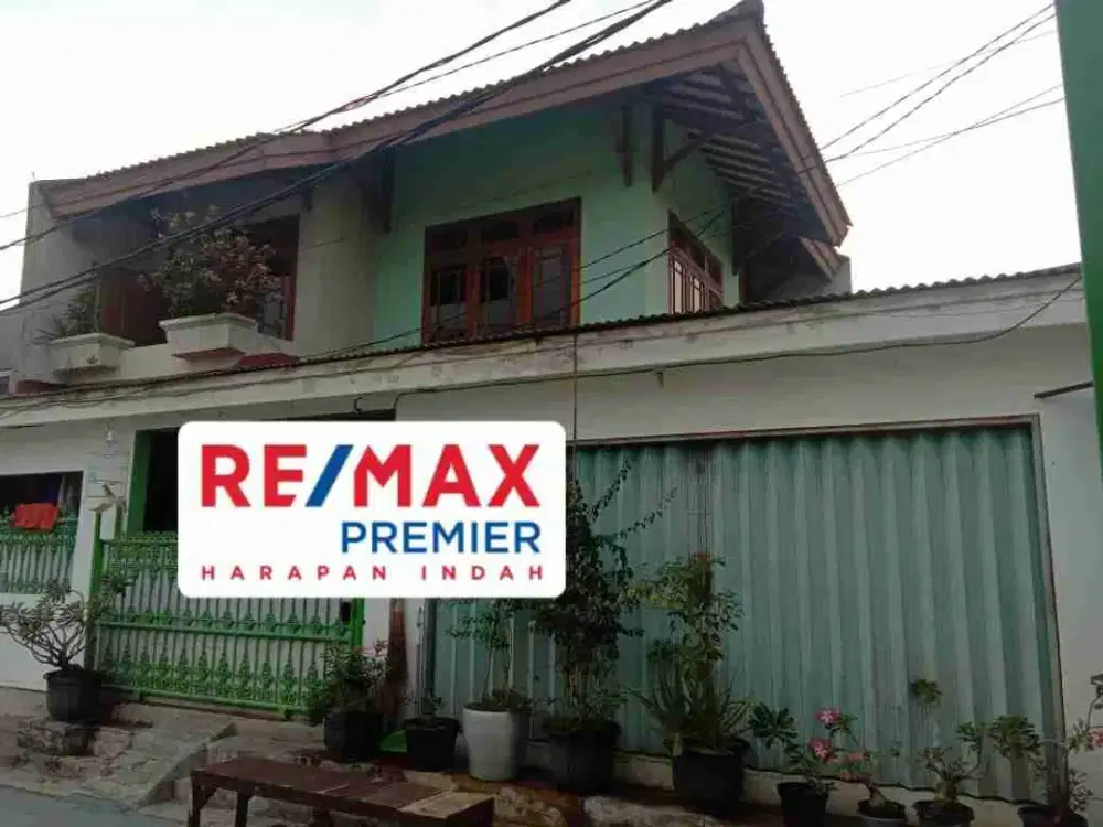 dijual rumah 2 lantai dan 3 kios di pejuang jaya bekasi barat