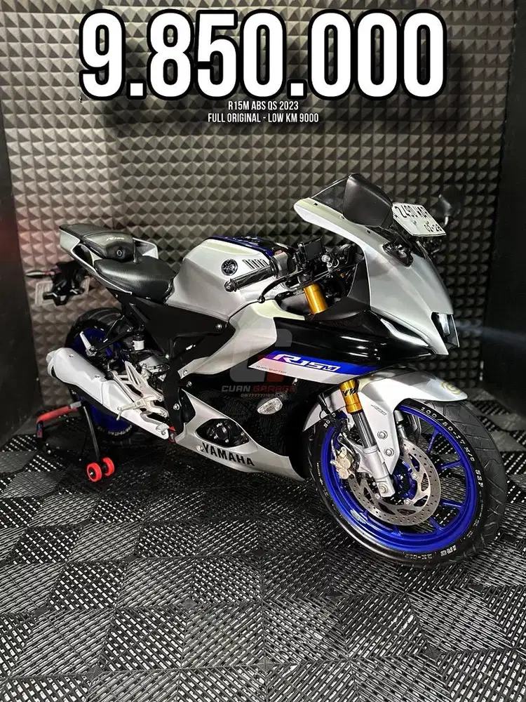 R15M OR R 15 M ABS QS 2023 LOW KM 9XXX FULL ORIGINAL RAWATAN SUPERB