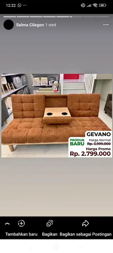 SOFABED TERMURAH DI CILEGON