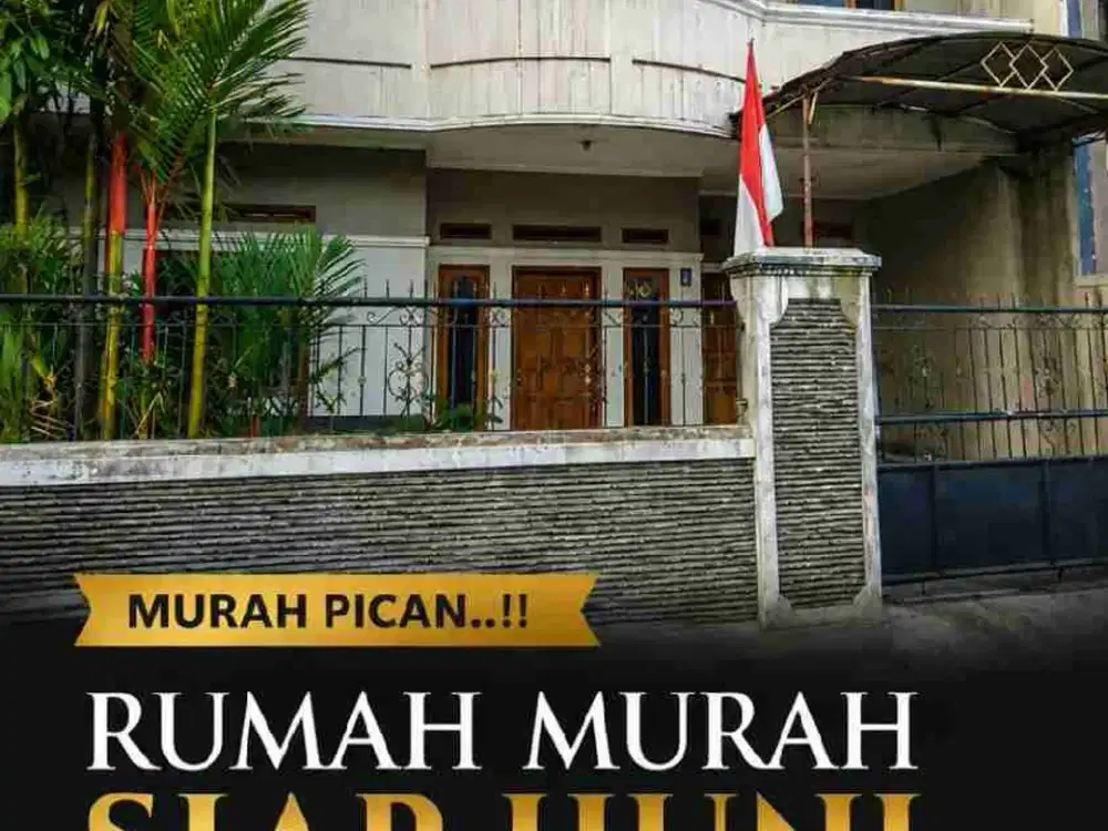 Rumah Murah 2 Lantai Siap Huni Di Turangga