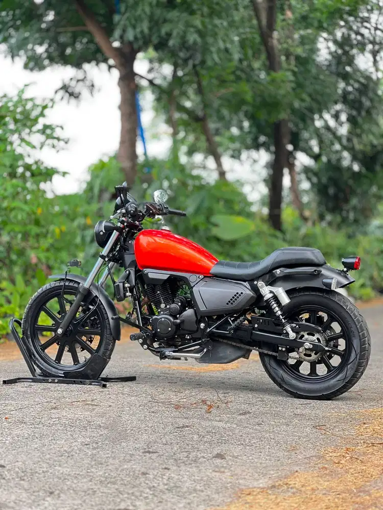 BENELLI MOTOBI EVO 200 2024 ORANGE KM 2K PAJAK PANJANG KAYAK BARU