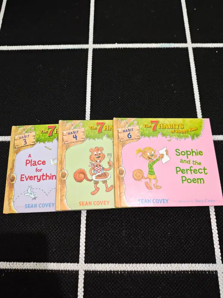 Buku Cerita Anak Bahasa Inggris 3pcs Sean Covey