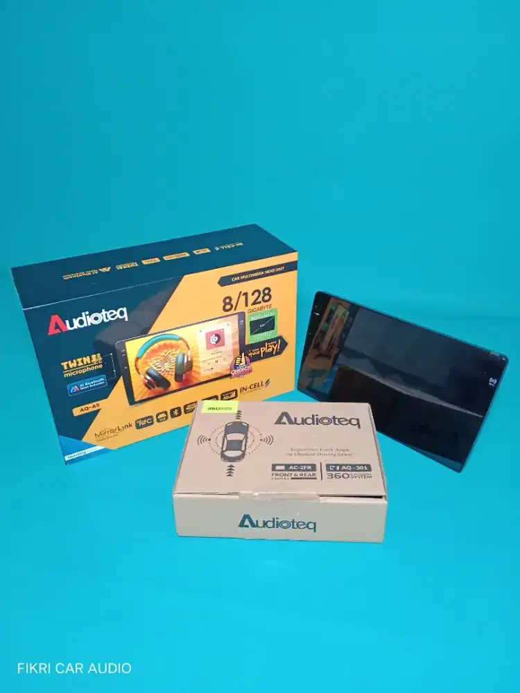 Ples Pasang Head Unit Android Audioteq AQ-A9 9 8GB/128GB & Camera 360