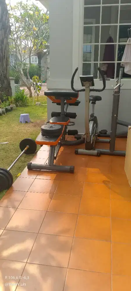 3 intem barang fitnes