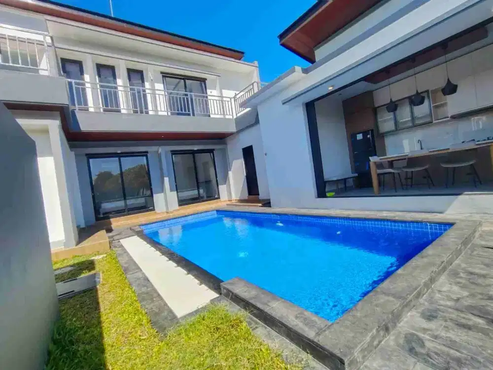 villa beachside modern Sanur bali