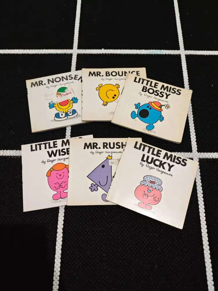 Buku Cerita Anak by Roger Hargreaves 6pcs