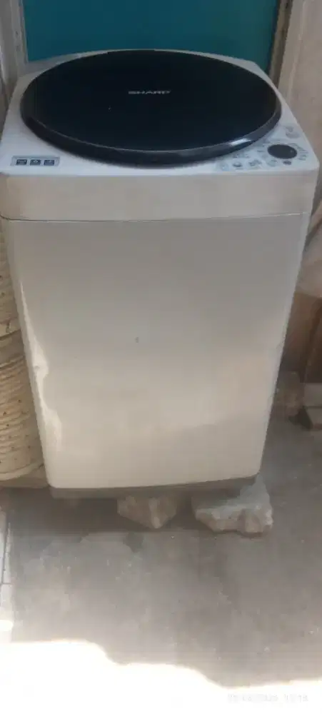 Mesin cuci top loading merk SHARP ukuran 9kg