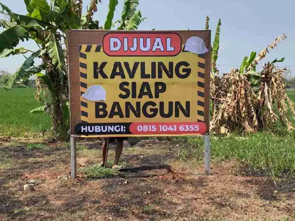 Jual tanah Kavling