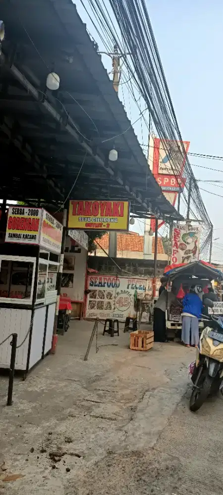 Dijual Tanah dan Bangunan Ruko pinggir jalan Cilodong Depok