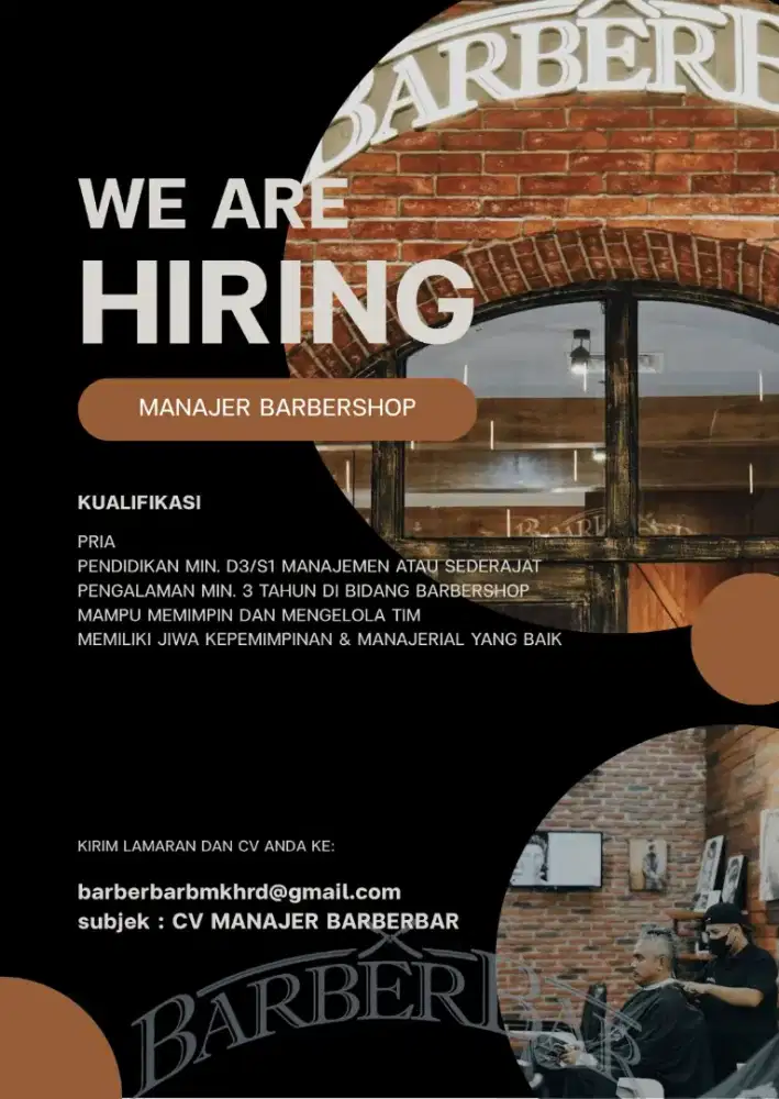 Manajer BARBERSHOP