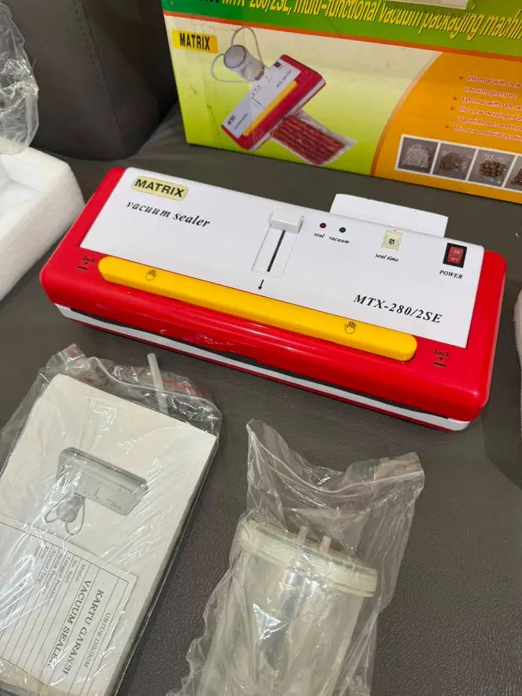 mesin pengemas vakum makanan multi-fungsi Matrix MTX-280/2SE