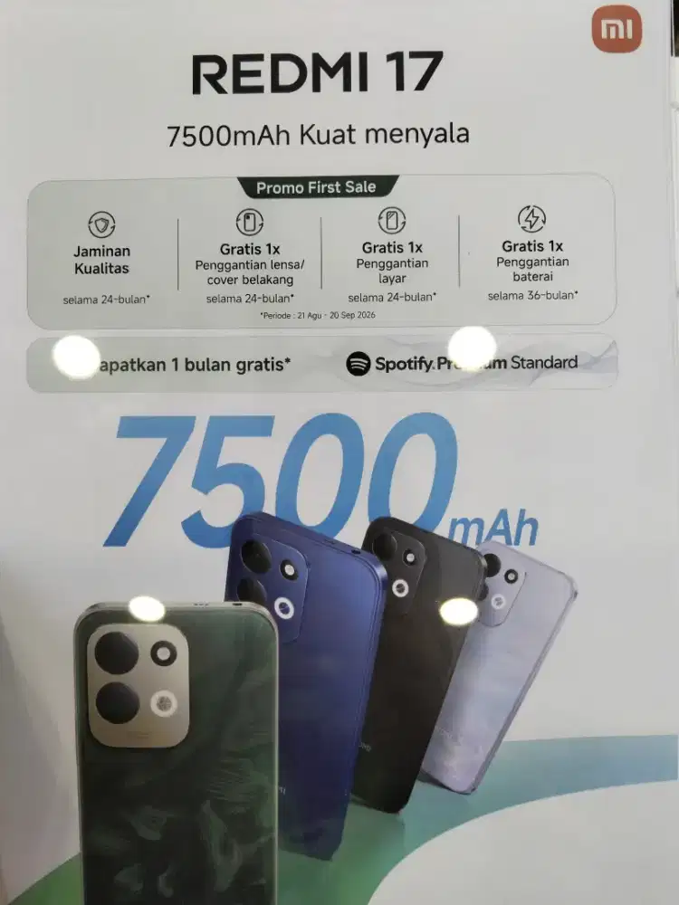 Redmi 17 7500mah