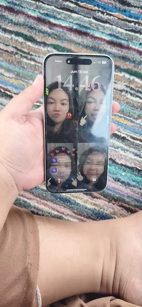 Iphone 15plus hijau 128gb resmi ibox