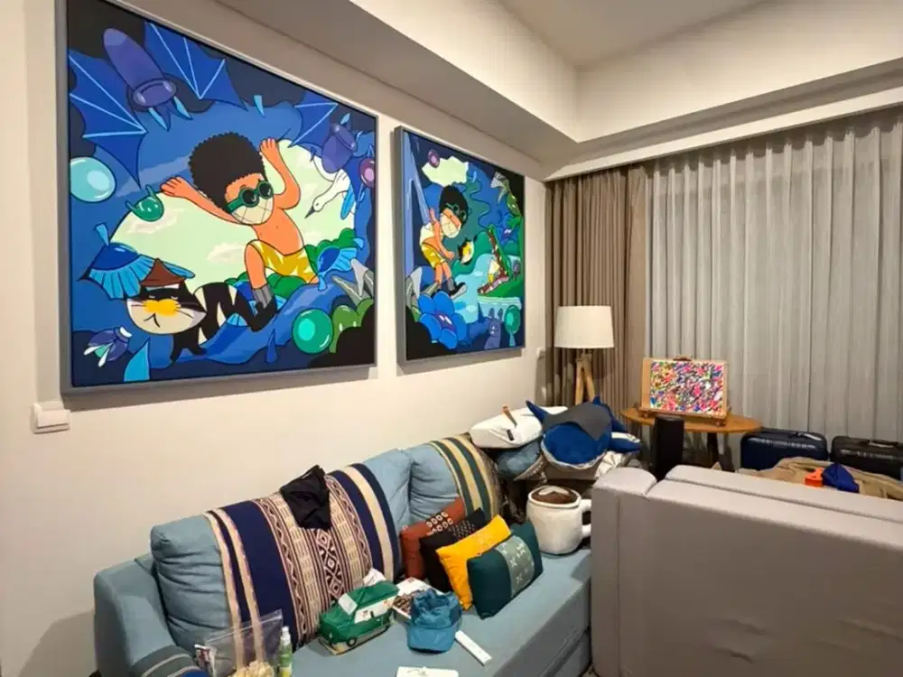 APARTEMEN STRATEGIS MOUNTAIN VIEW FULL FURNISH SELANGKAH KE MRT!