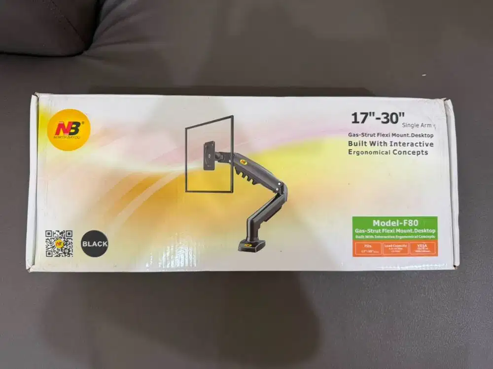 North Bayou NB F80 Monitor Arm Bracket monitor/tv/pc – Kondisi Baik
