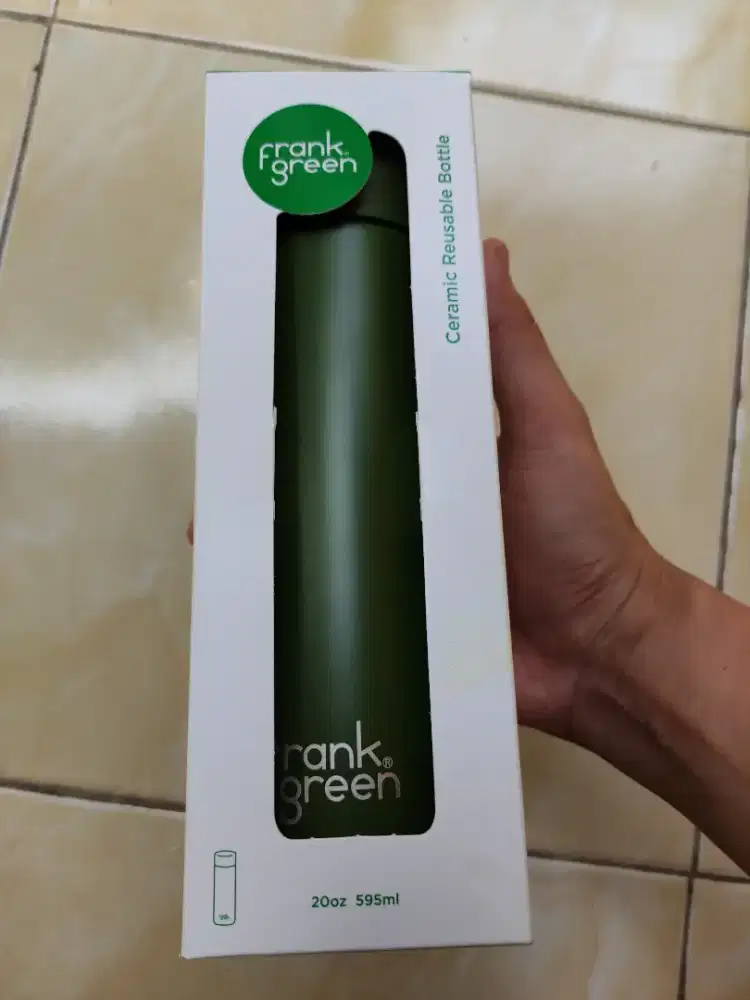frank green Tumbler with Flip Straw Lid & Strap - 595ml (20oz)