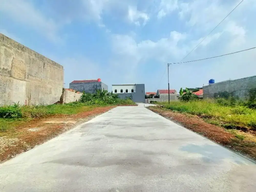 100 Jt-An Tanah Kavling SHM Dekat Rencana Tol Bogor-Serpong