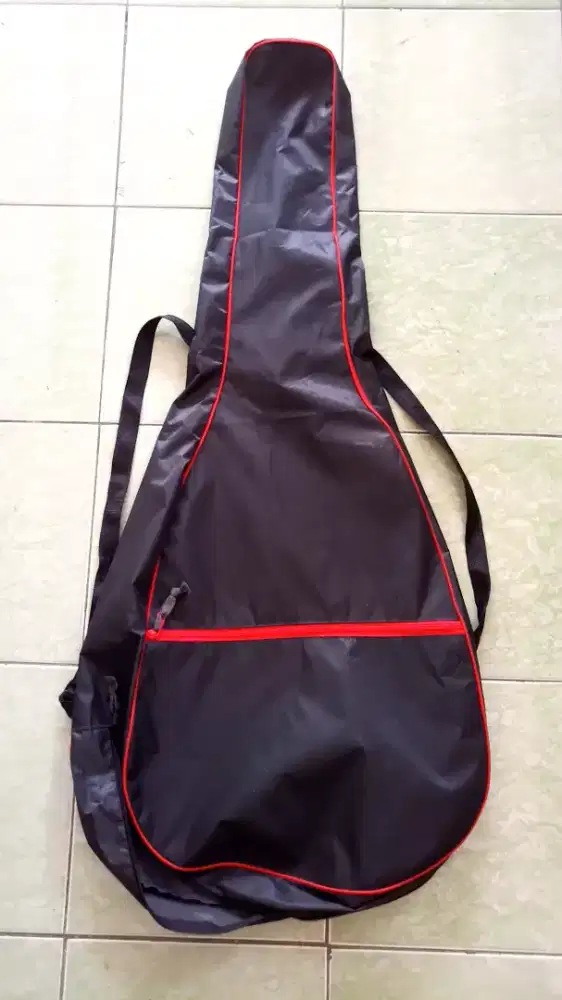 Tas gitar akustik softcase sarung gitar ukuran standar/jumbo