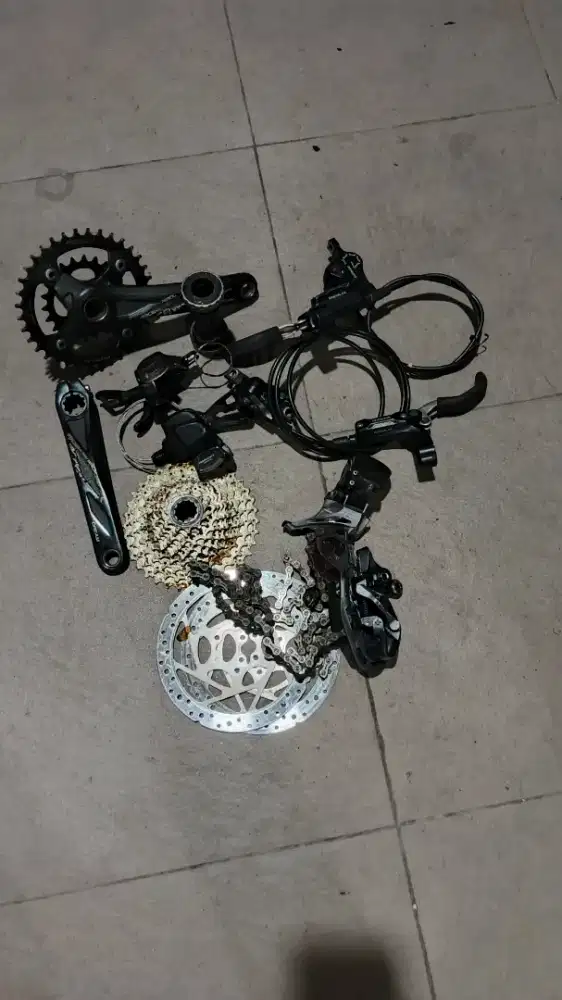 Groupset deore 2 x 10 speed