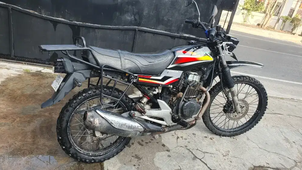 Honda Win 150cc trail Mesin Verza MegaPro mono shock