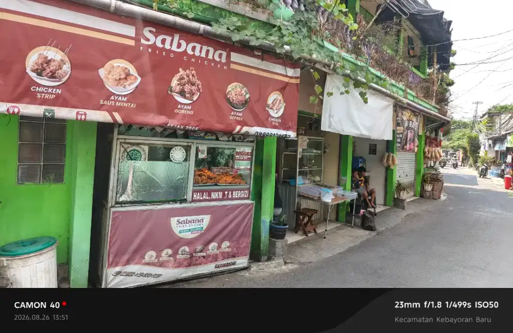 Outlet Sabana Fried Chicken Aktif-Gandaria Utara bonus Freezer+Kulkas