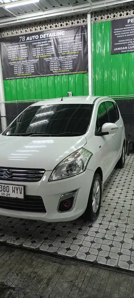 Ertiga 2014 GX At Putih Km Rendah & Terawat, Bukan ex Taxol