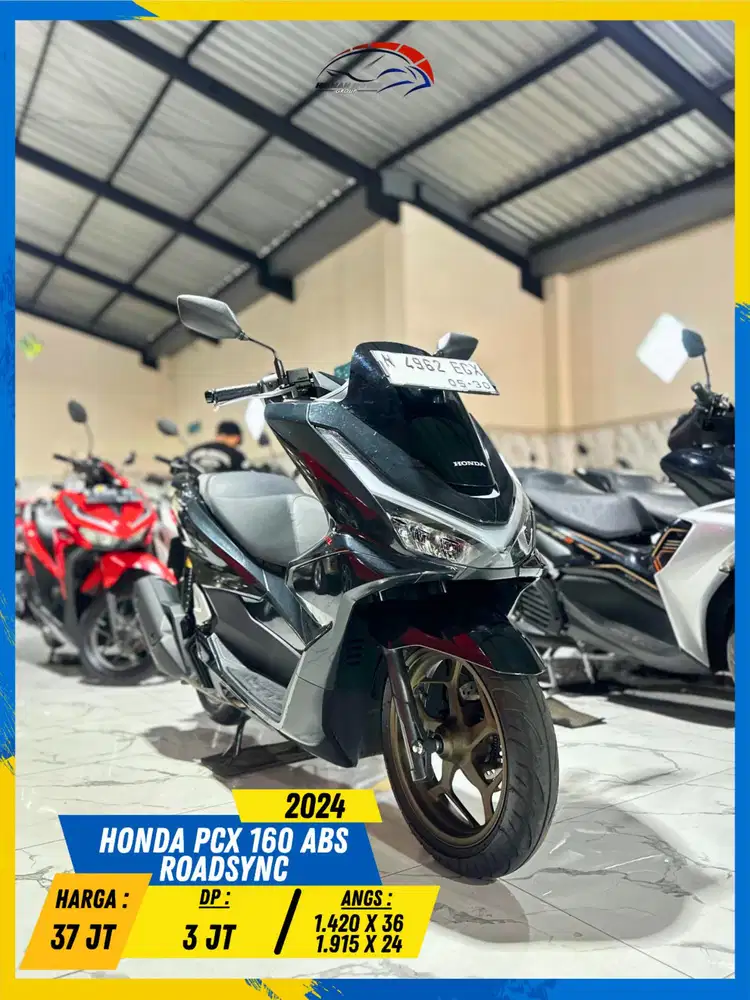 HONDA PCX 160 ABS ROADSYNC 2024 SIAP ANGKUT HIKMAH MOTOR KEPUH MALANG