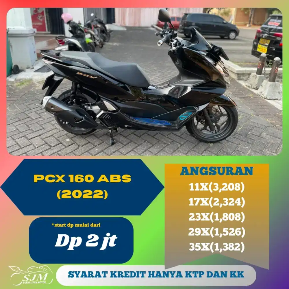 HONDA PCX 160 ABS 2022 CASH & KREDIT