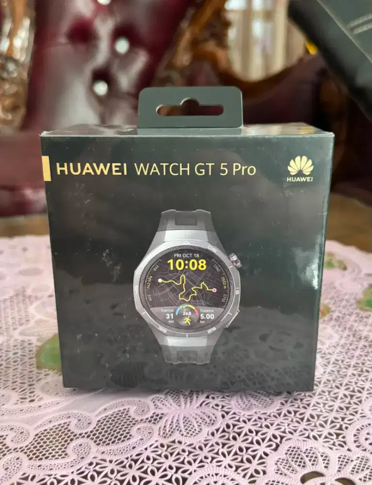 Huawei GT 5 Pro Black Titanium BNIB Original Resmi