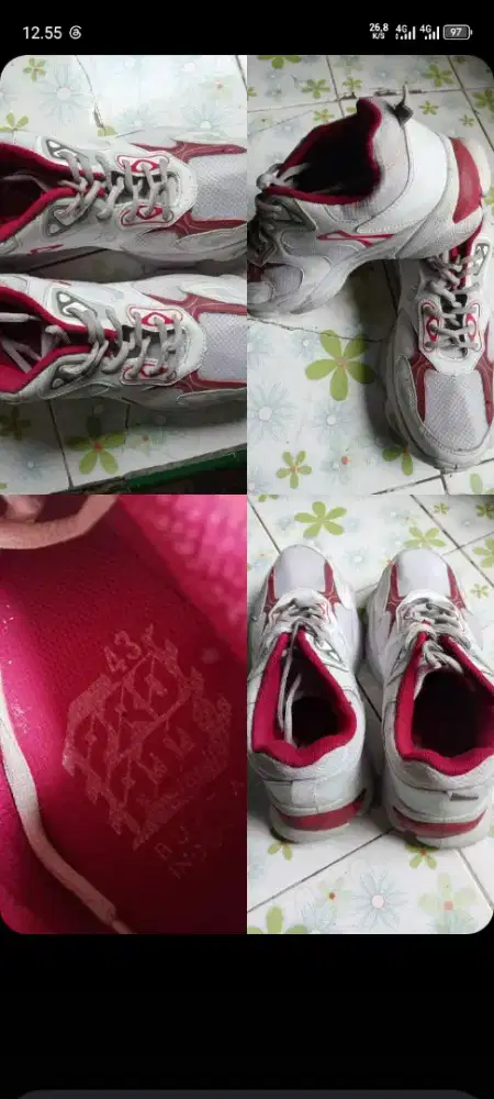 Sepatu bekas baru 2x pakai