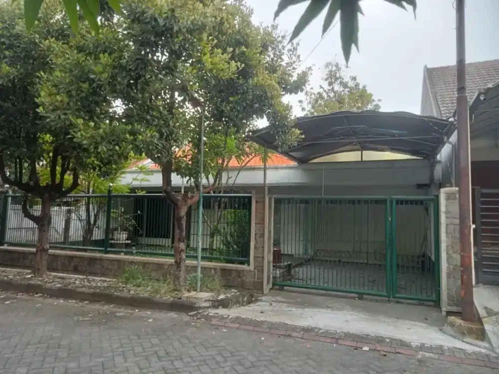 Murah Rumah Hitung Tanah di Gayungsari Barat Surabaya Selatan