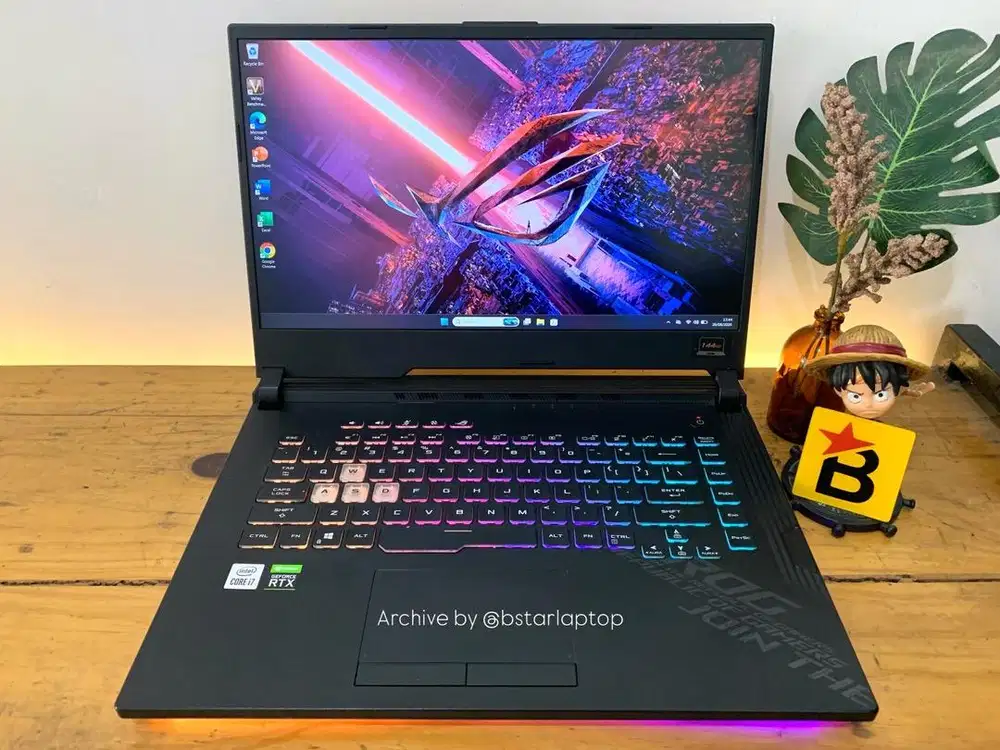 Laptop Gaming Asus ROG Strix G512LV Core i7 gen10 RAM 16 RTX 2060 6gb
