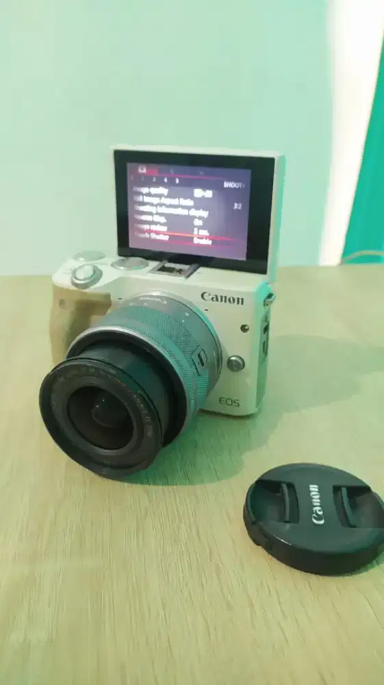 Canon eos M3 tinggal pakai