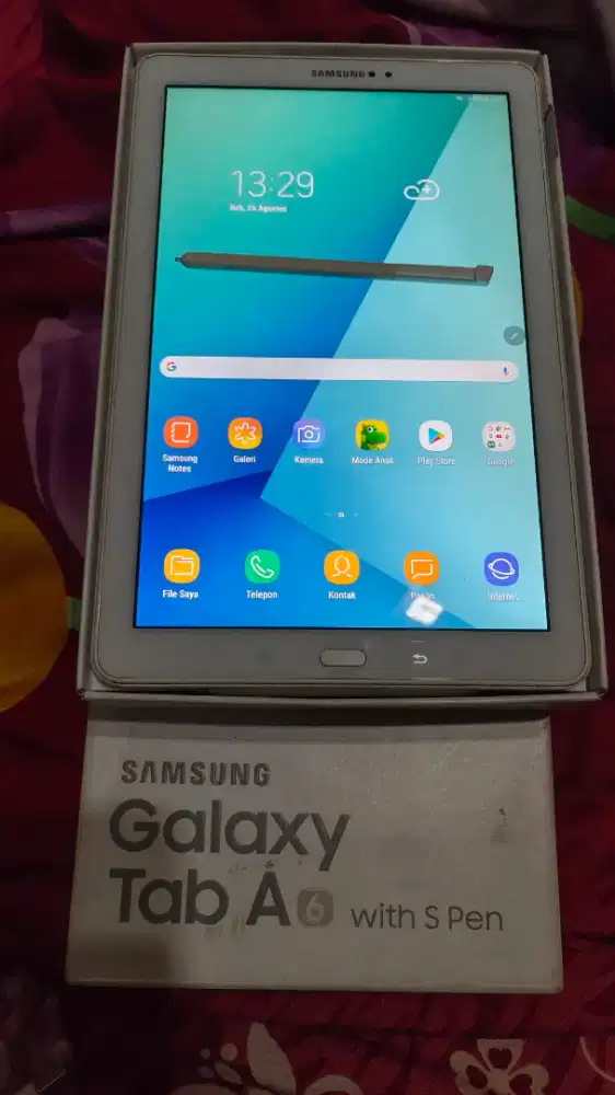 Dijual cepat tab Samsung galaxy A6 with s pen